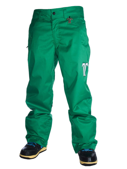 Technine Chino Shell Snowboard Pants Mens Size Large Green New