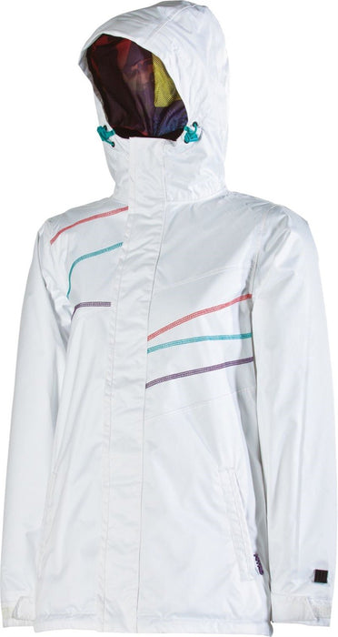 Nitro Cinema Snowboard Jacket, Women's Extra Small XS, White