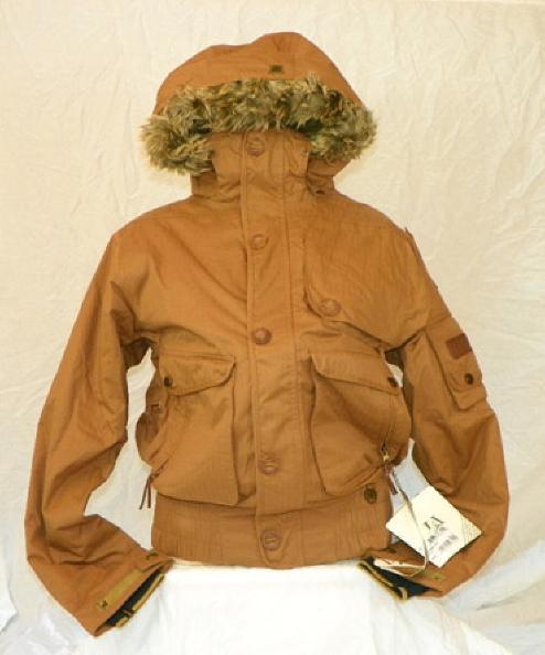 L1TA C'mon Insulated Snowboard Jacket, Women's Medium, Whiskey Brown New