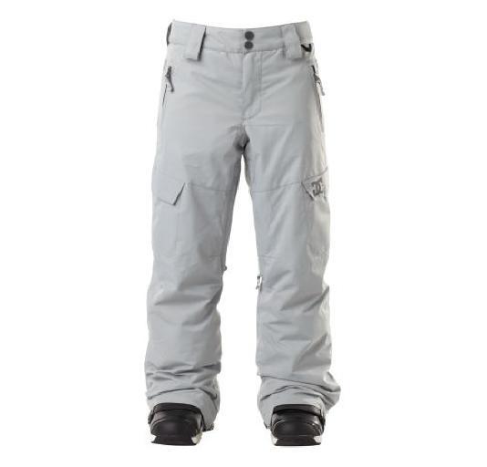 DC Code Shell Snowboard Pants, Boys Youth Medium (8-10), Galvanized Grey New