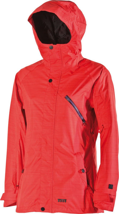 Nitro Elixer Shell Snowboard Jacket, Women's Extra Small XS, Coral Red