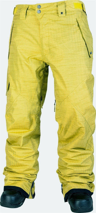 Nitro Flipside Snowboard Pants, Men's Size Large, Heathered Lime Yellow