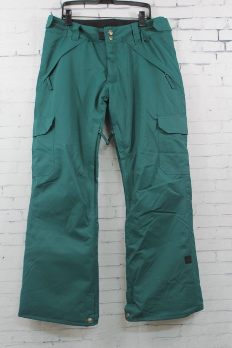 Ride Highland Classic Fit Insulated Snowboard Pants Womens Medium Pine