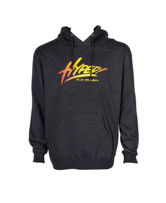 Nitro Hyped Pullover Hoodie, Men's Large, Charcoal Heather / Black