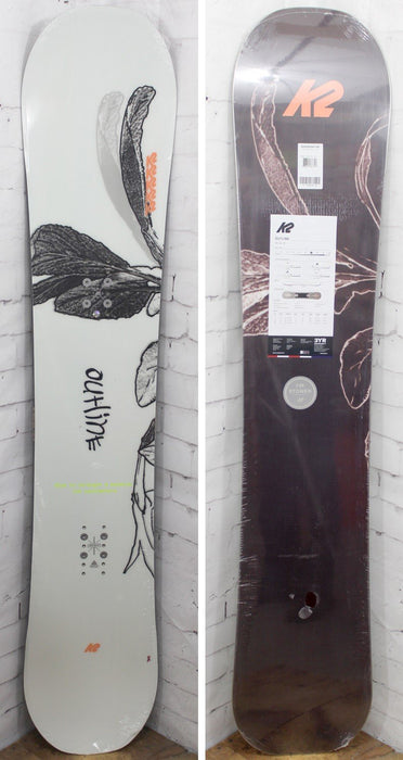 K2 Outline Women's Snowboard 149 cm, All Mountain Directional, New 2021