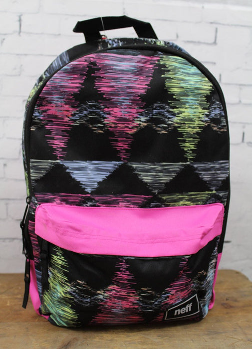 Neff Scholar Pack Backpack Pink Tribal New