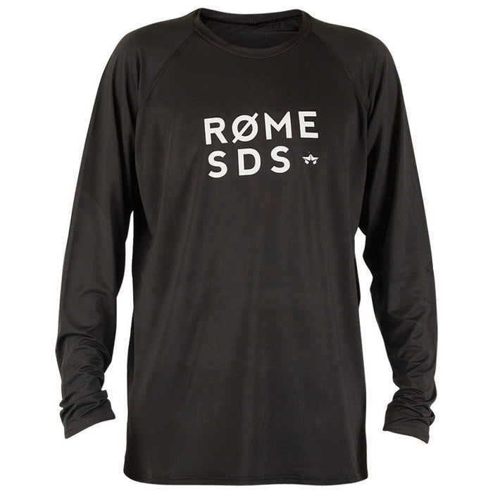 Rome Shred Crew Base Layer L/S Shirt Men's Small Black