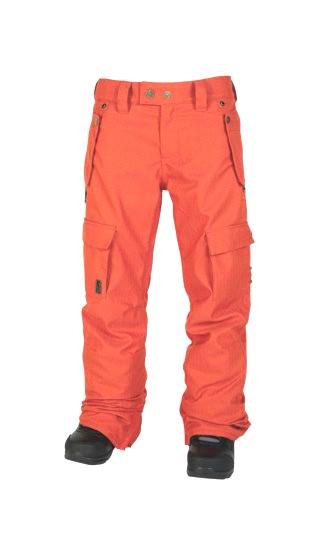 L1TA Sloan Cargo Snowboard Pants Women's Size Small Autumn Herringbone New