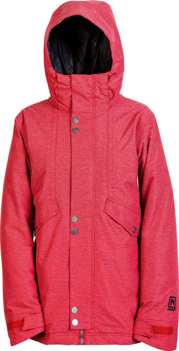 Nitro Sookie Snowboard Jacket, Women's Size Small, Heathered Red