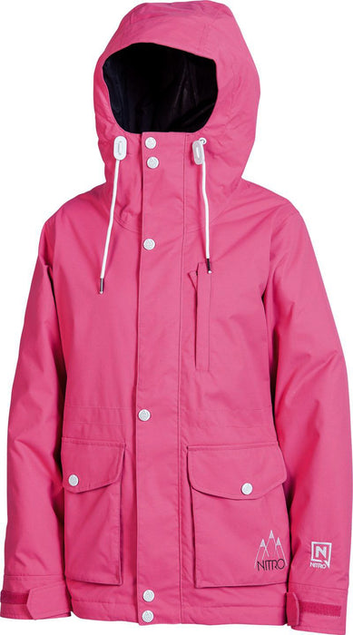 Nitro Unknown Snowboard Jacket, Women's Size Small, Pink
