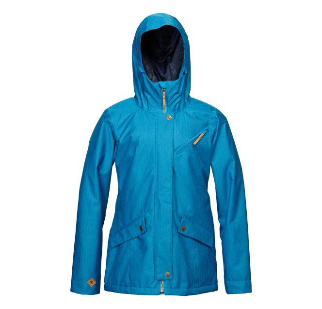 DC Vista Insulated Snowboard Jacket, Women's Size Medium, Methyl Blue New